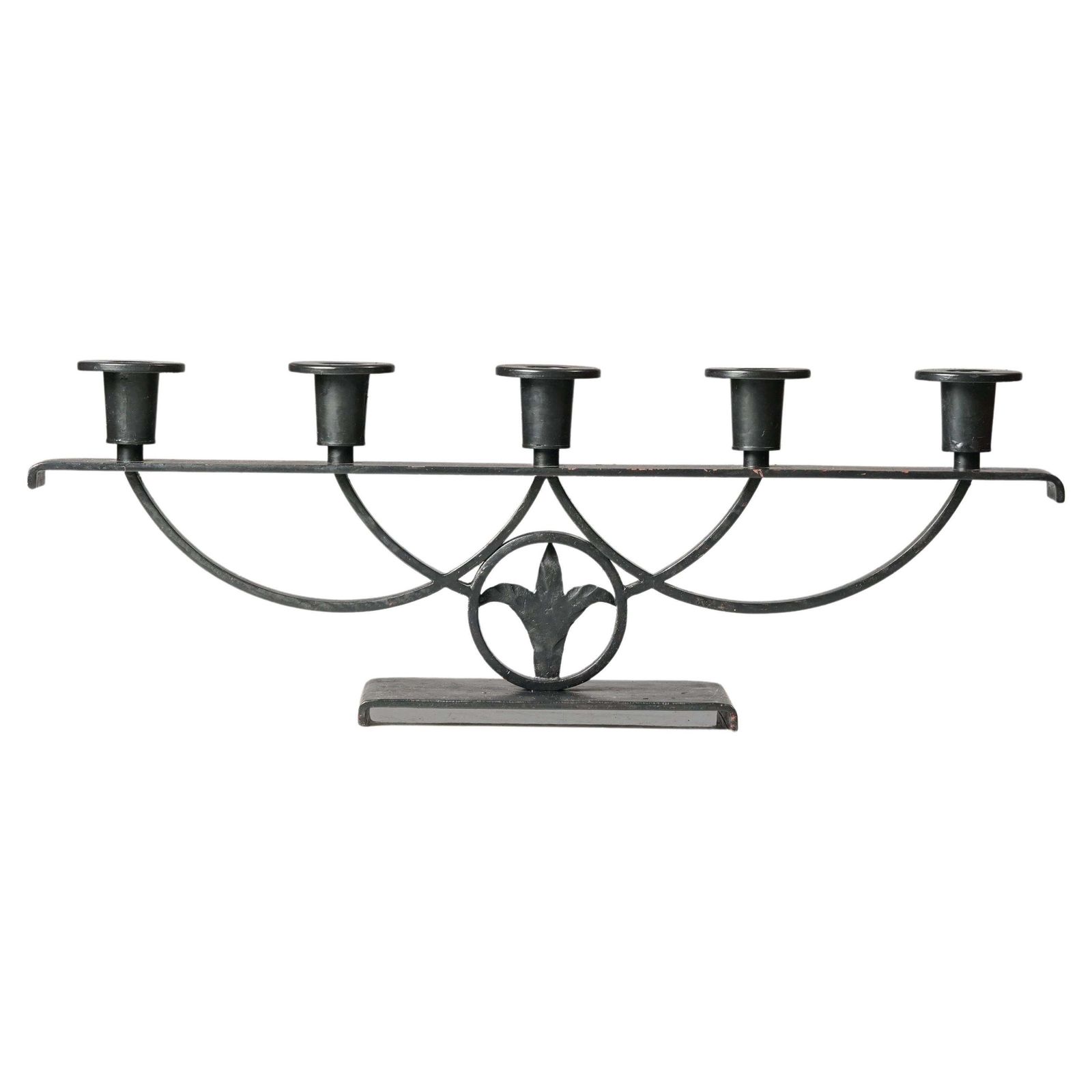 Iron Candelabra By Taidetakomo Hakkarainen, Early 1900s, Finland