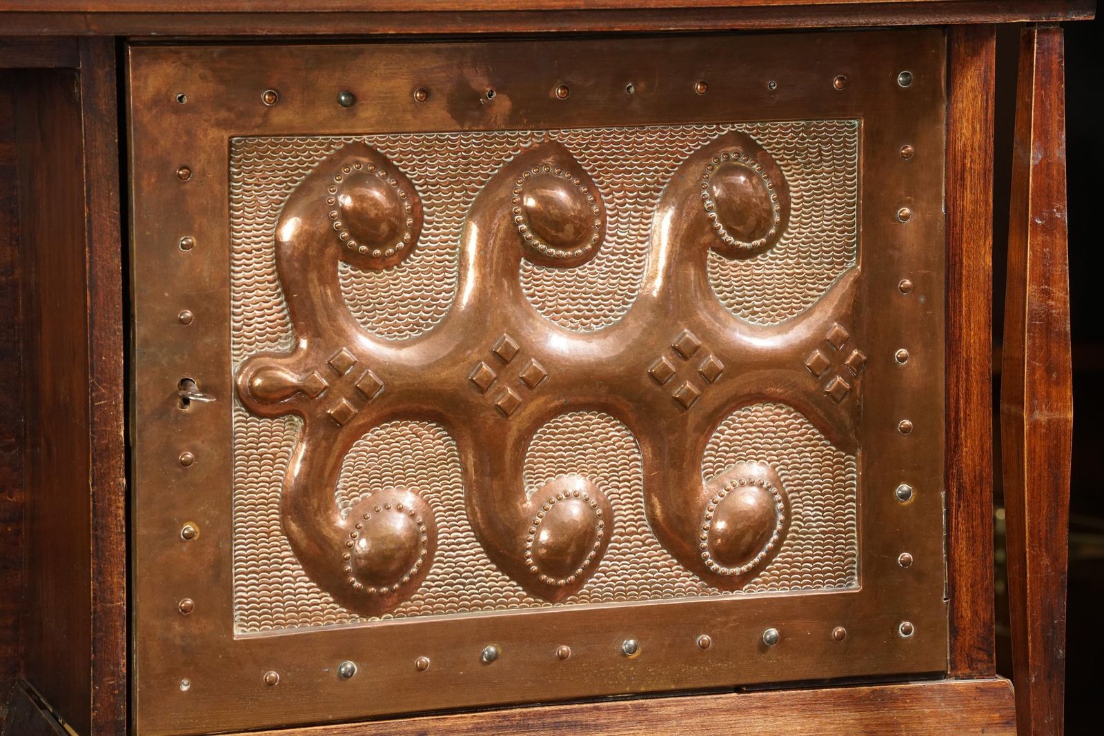 Exceedingly Rare Jugend Cabinet By Eliel Saarinen, Early 1900s photo for sale