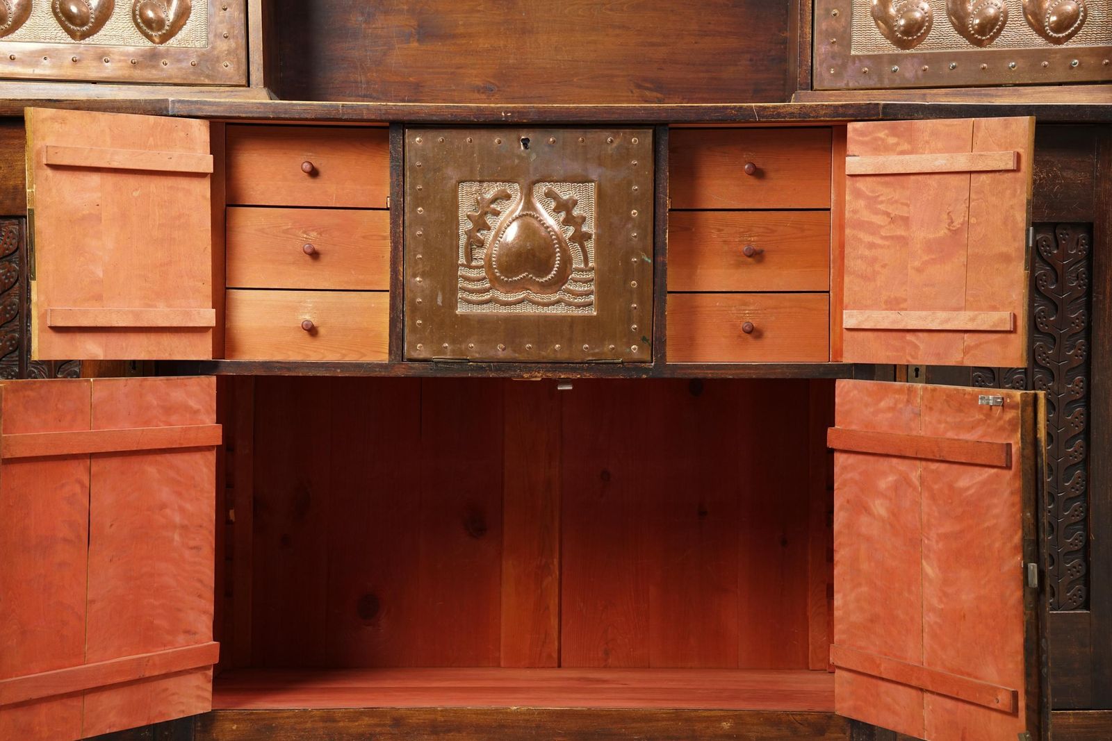 Exceedingly Rare Jugend Cabinet By Eliel Saarinen, Early 1900s photo Furniture
