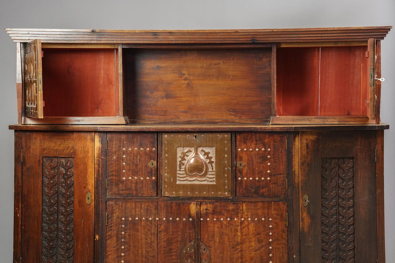 photo for sale Exceedingly Rare Jugend Cabinet By Eliel Saarinen, Early 1900s