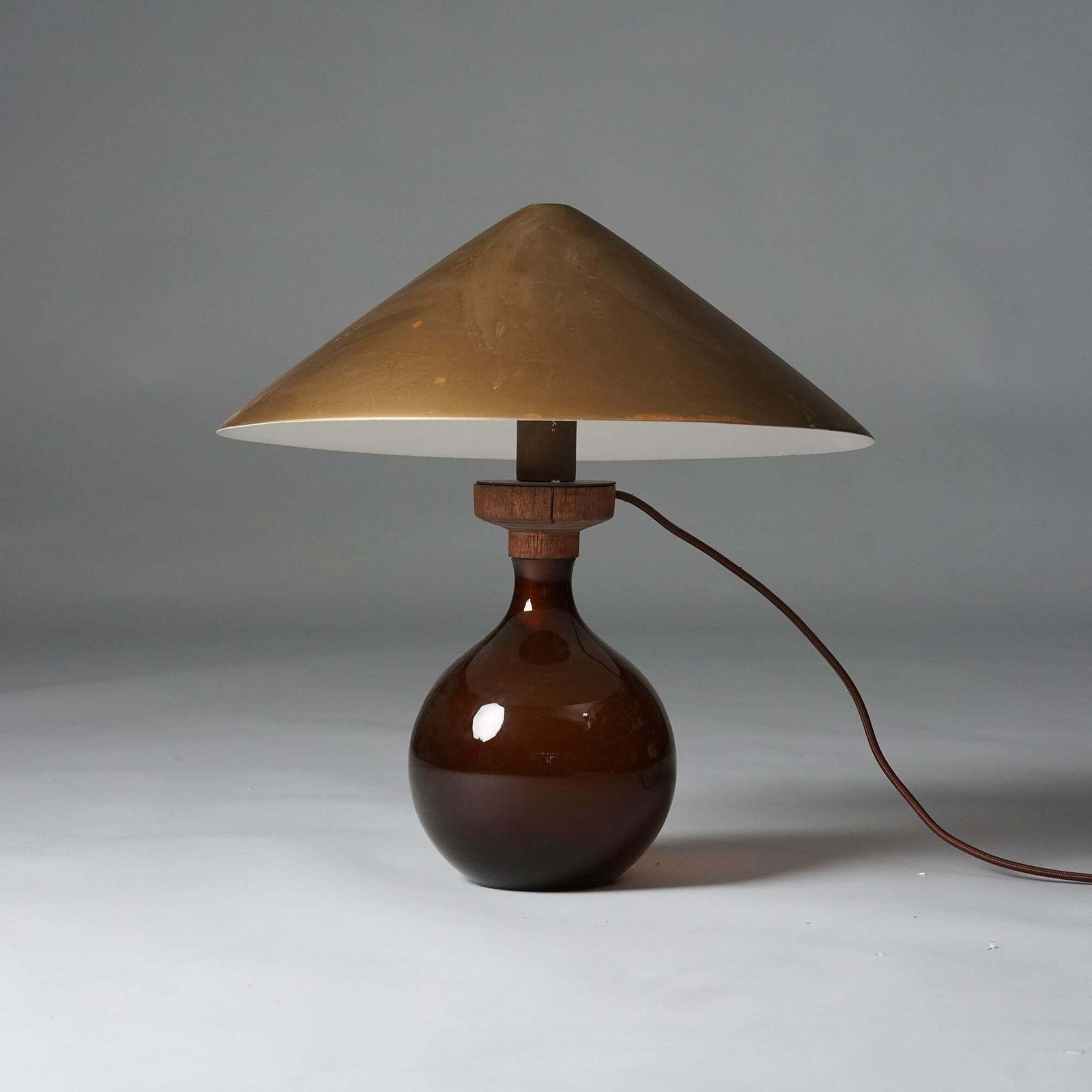 Exceedingly Rare Table Lamp, Svea Winkler, Orno Oy, 1960s photo furniture