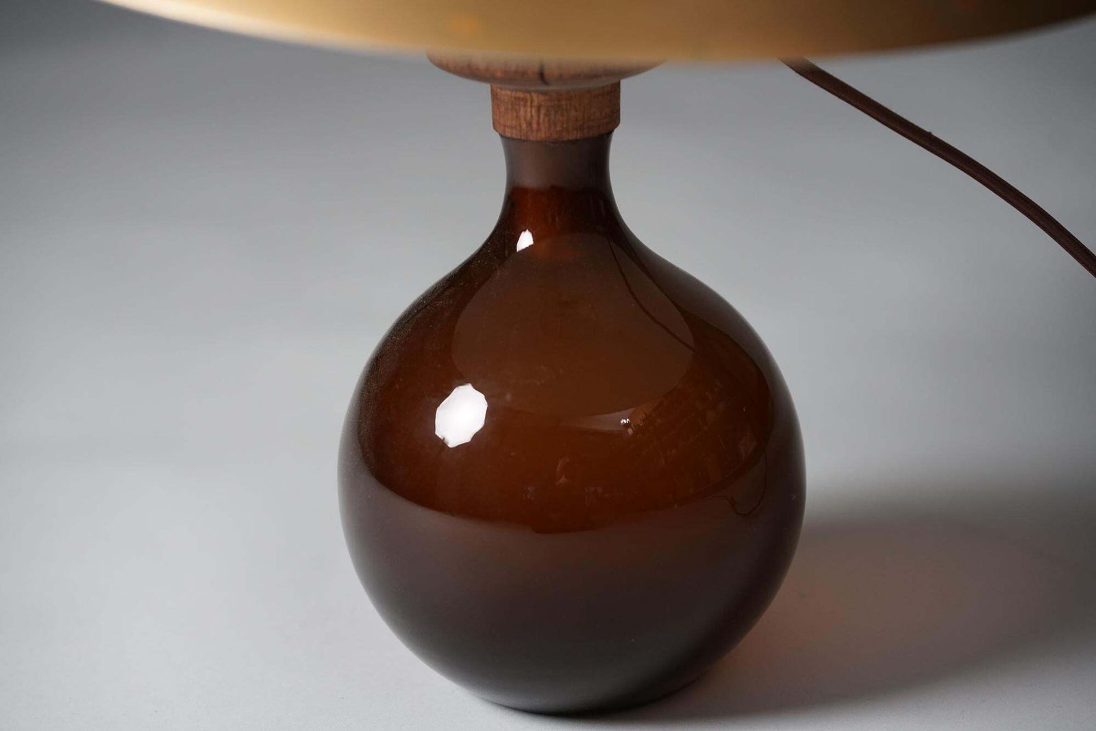 Exceedingly Rare Table Lamp, Svea Winkler, Orno Oy, 1960s photo vintage