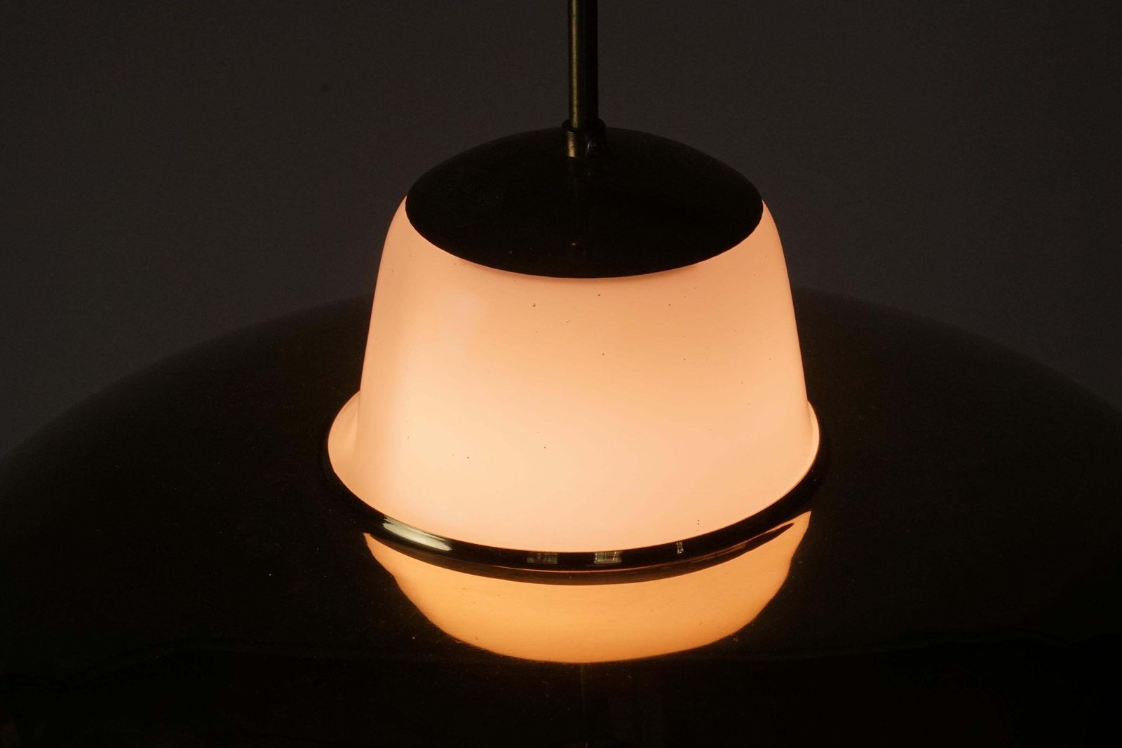 Pair Of Brass Pendants By Lisa Johansson Pape & Gunilla Jung, Orno Oy, 1950s photo 11464.0