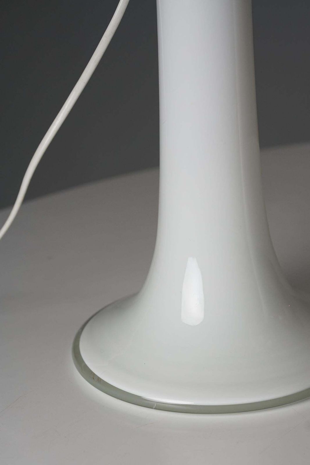 Set Of Two Glass Table Lamps, Lisa Johansson Pape, Orno Oy, 1960s photo vinterior