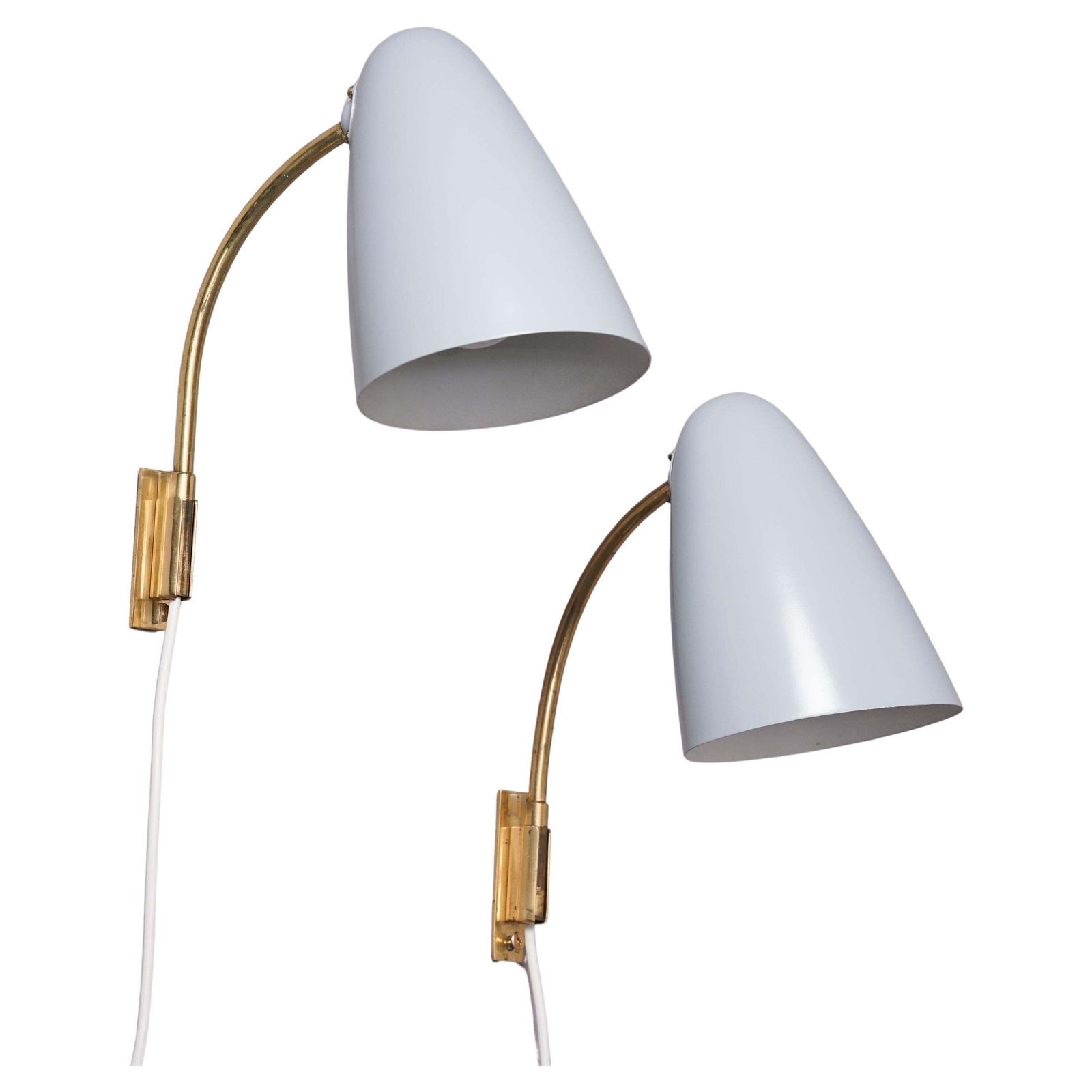 Pair Of Wall Lights Model 3054, Lisa Johansson Pape, Stockmann Orno, 1950s