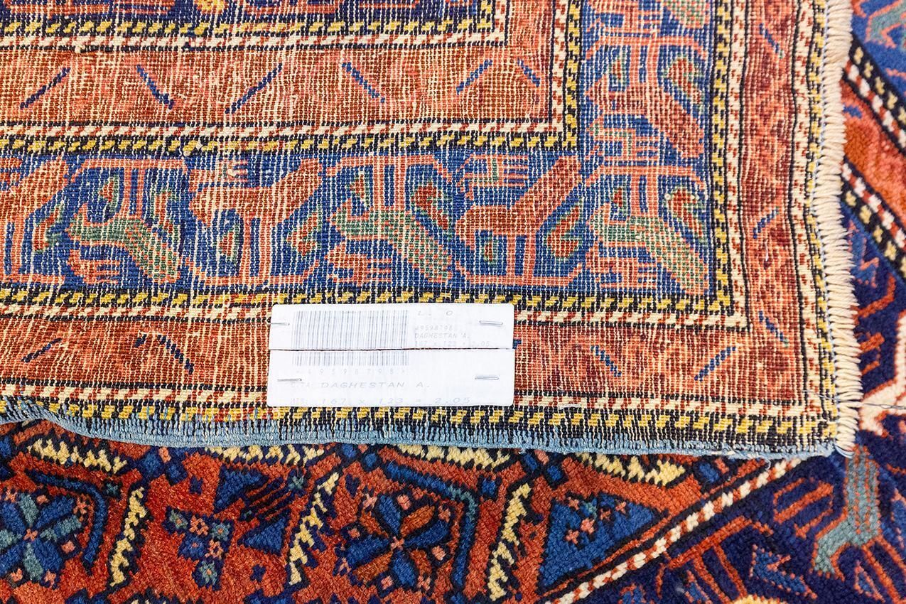 Textiles Caucasian Rug All Over Daghestan Early 20th Century photo