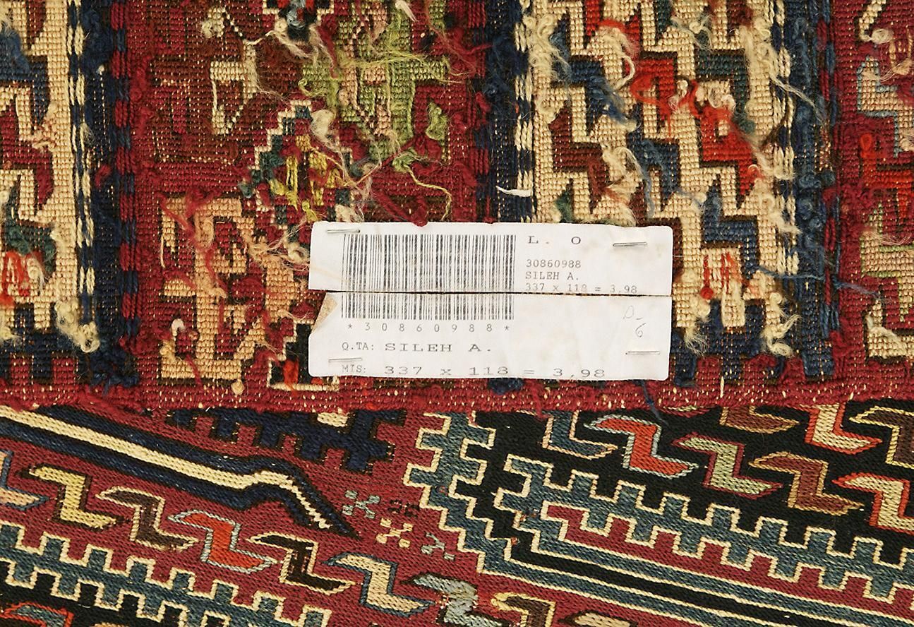 Kilim Rug Caucasian Sileh Dragon Design photo vinterior