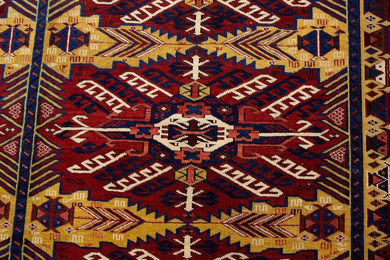Caucasian Rug Zeiwa 'Zeiva' Rare Piece, 19th Century photo buy