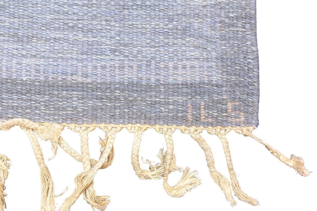 Scandinavian Carpet Rollakan Swedish Abstract Design Soft Color Palette photo 1693.0