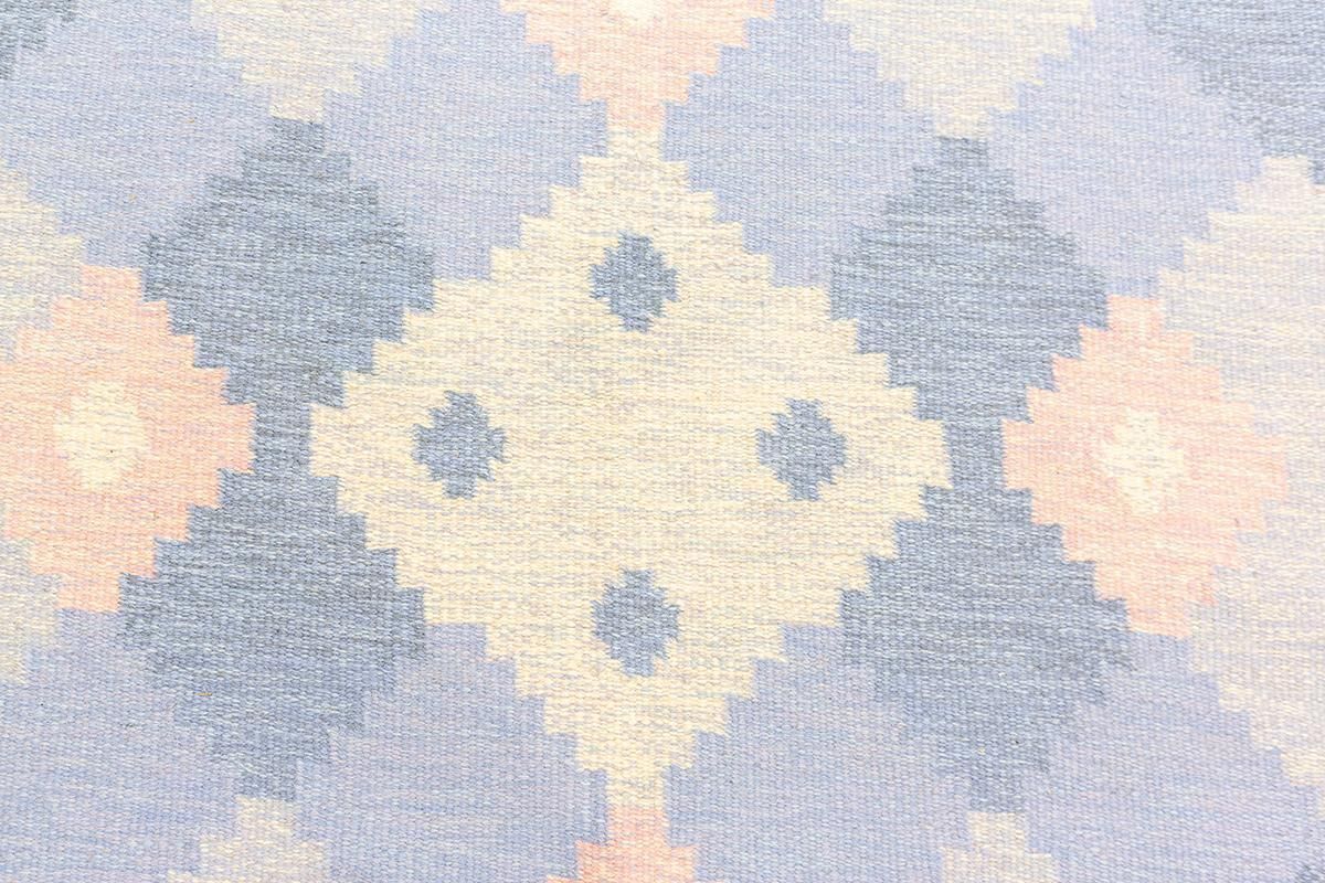 Scandinavian Carpet Rollakan Swedish Abstract Design Soft Color Palette photo buy