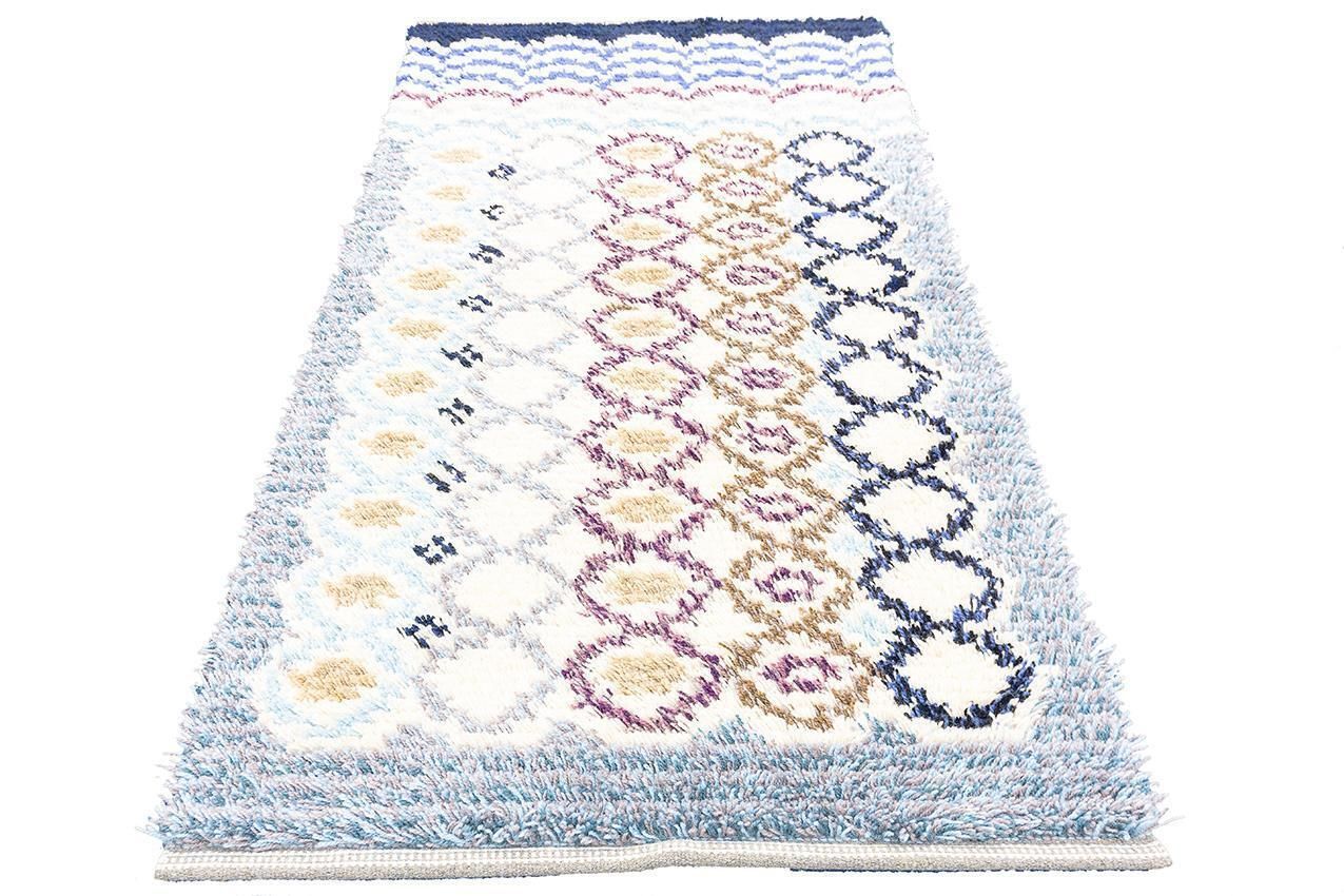 Rya Rug Abstract Design, 1950 1970 photo Textiles