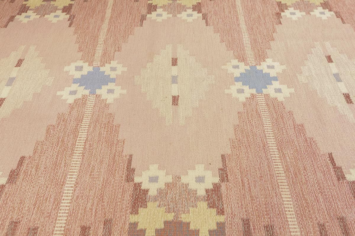 Scandinavian Rug Rollakan  Earthy Tones photo for sale