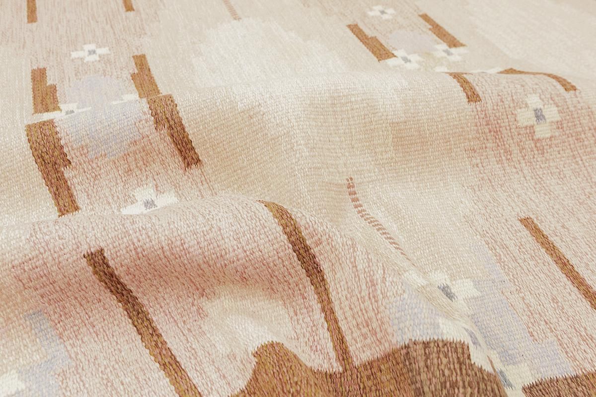 Scandinavian Rug Rollakan  Earthy Tones photo vinterior
