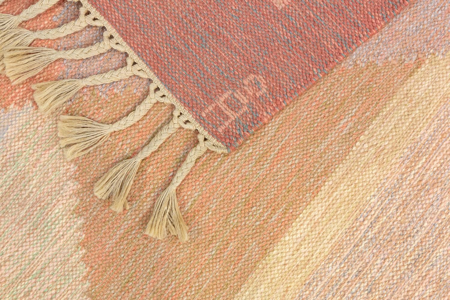 Vintage Swedish Flat Weave Kilim By Anna Joanna Angstrom photo 3057.0