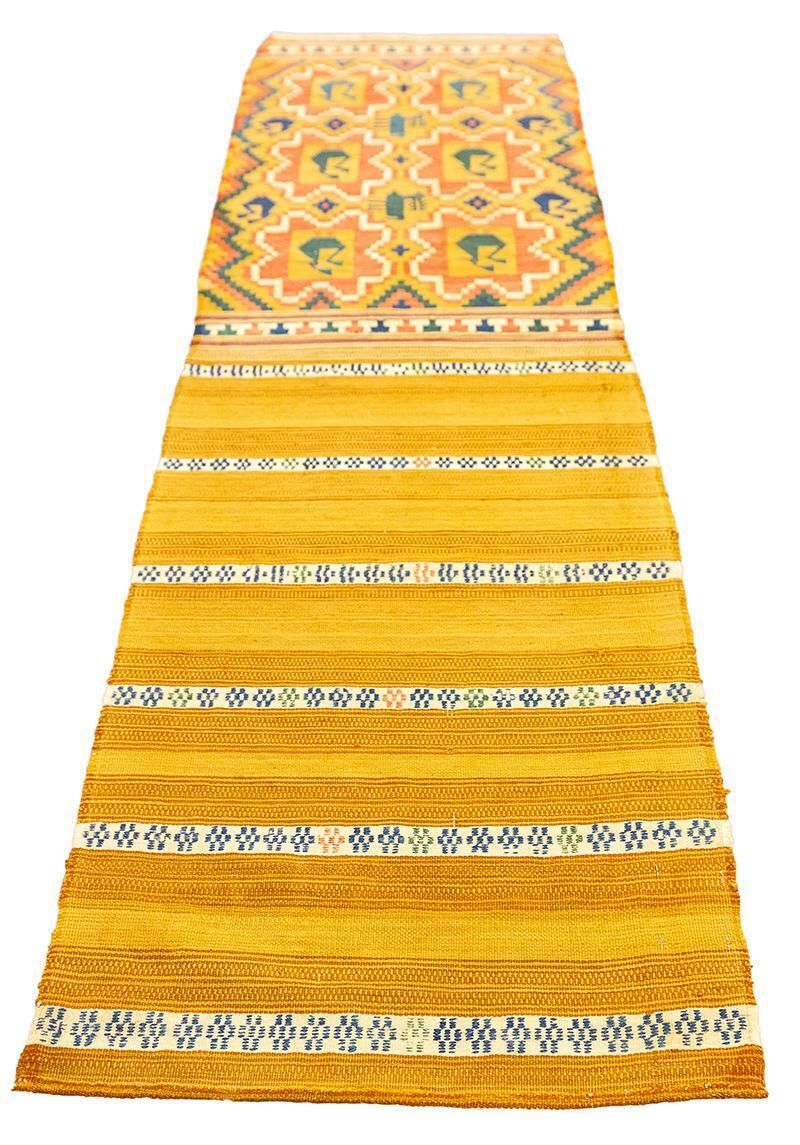 Scandinavian Rug Rollakan Flat Weave Cushion photo Textiles