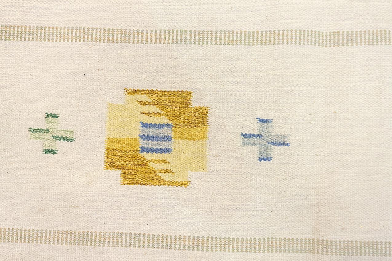 Swedish Flatweave Rug Rollakan, 1950 1970 photo buy