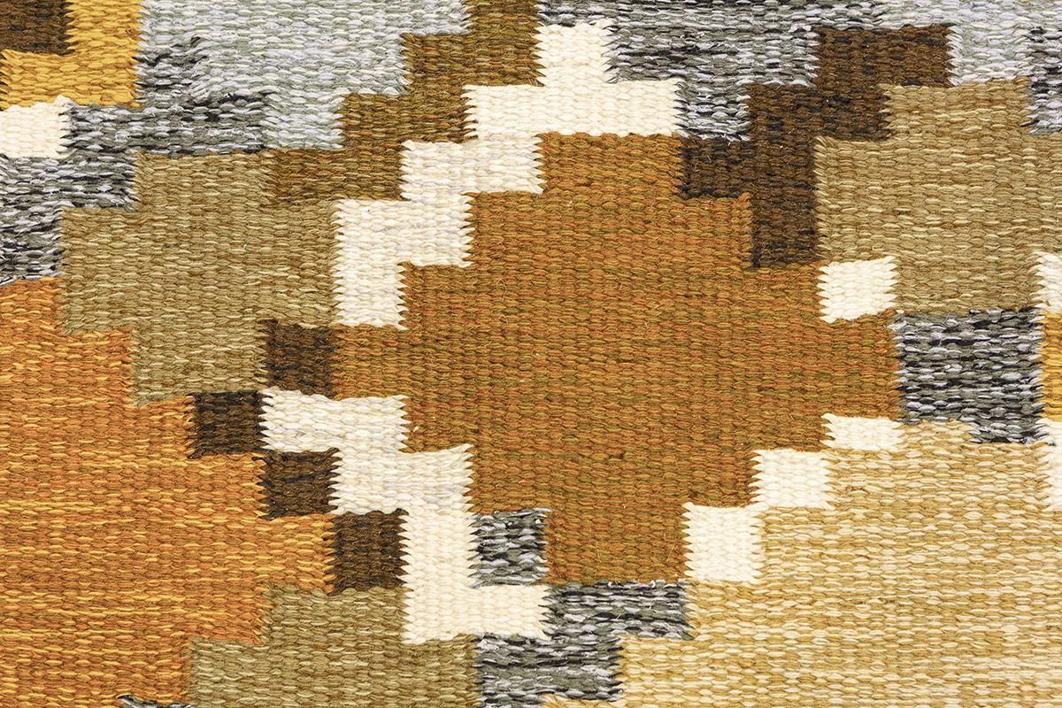 Scandinavian Rug Rollakan  By Ingegerd Silow photo 3224.0