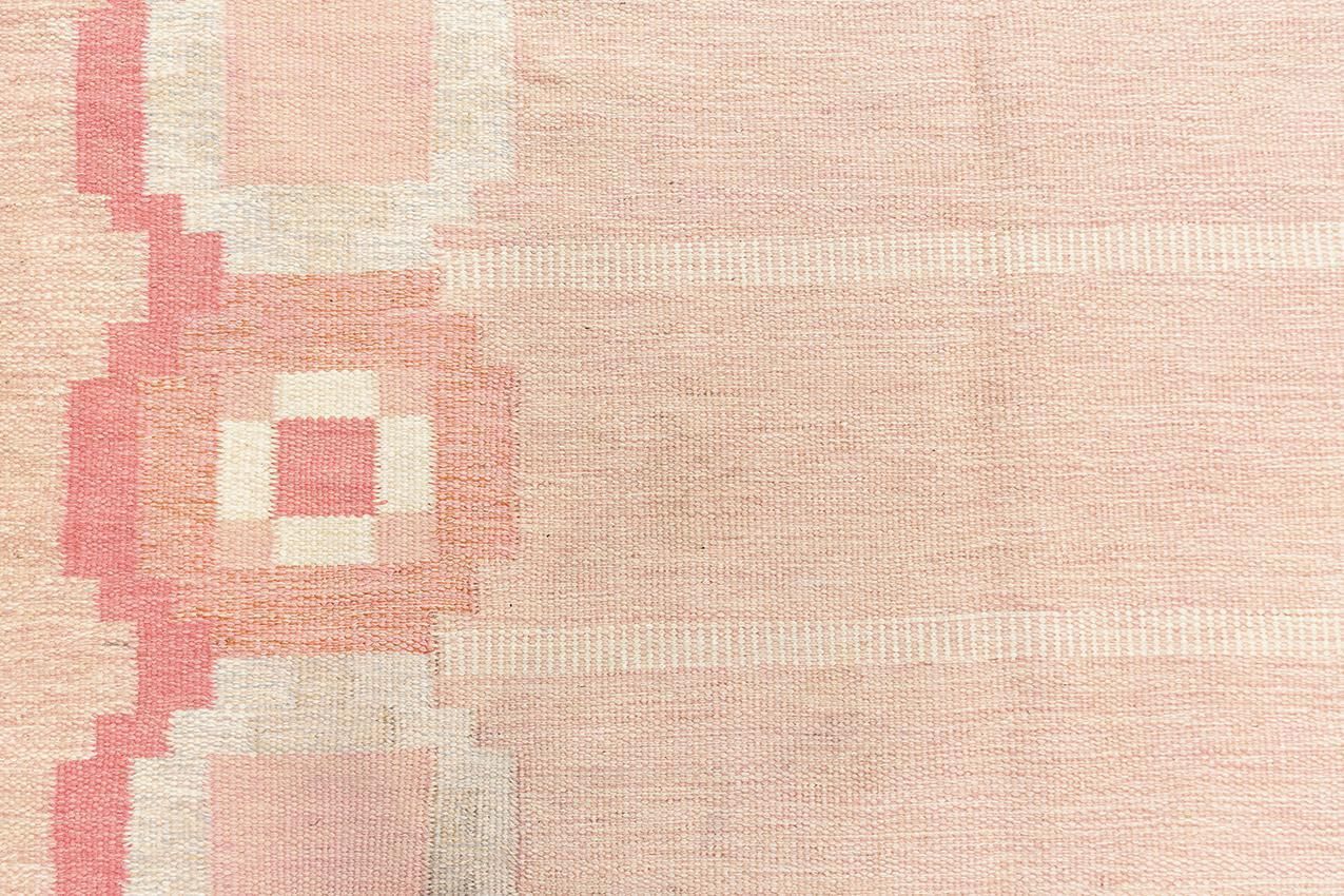 Scandinavian Rug Rollakan Signed Gg photo vinterior