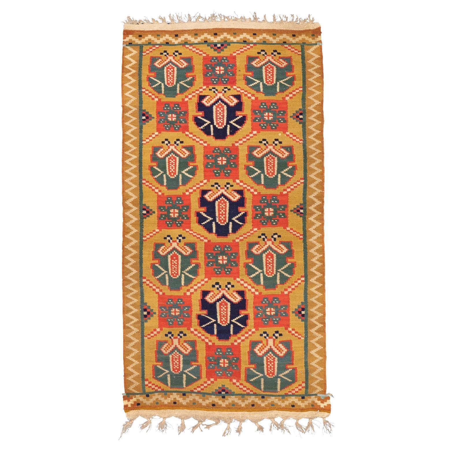 Scandinavian Style Rollakan Abstract Form Textile  Scandi Style