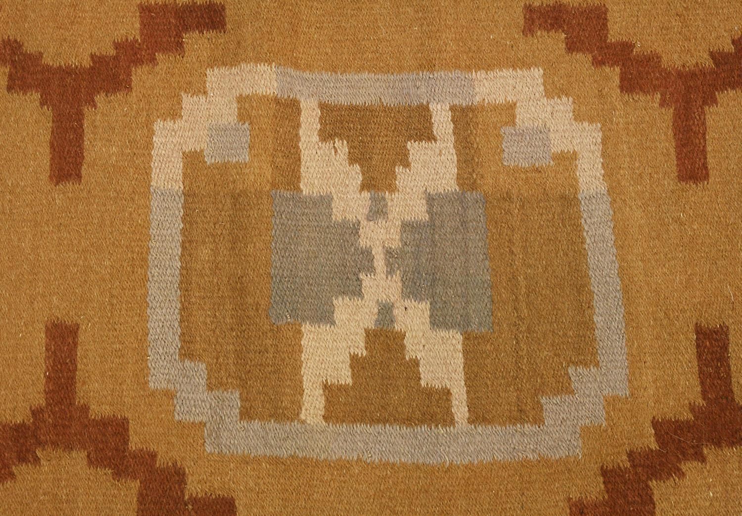 Scandinavian Rollakan Rug 9' 8" X 13' 10" photo Textiles