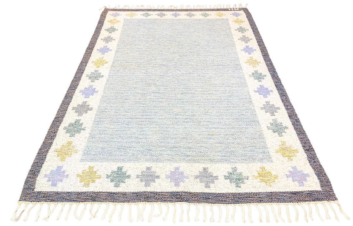 Nordic Rug Rollakan Swedish Signed Piece photo furniture