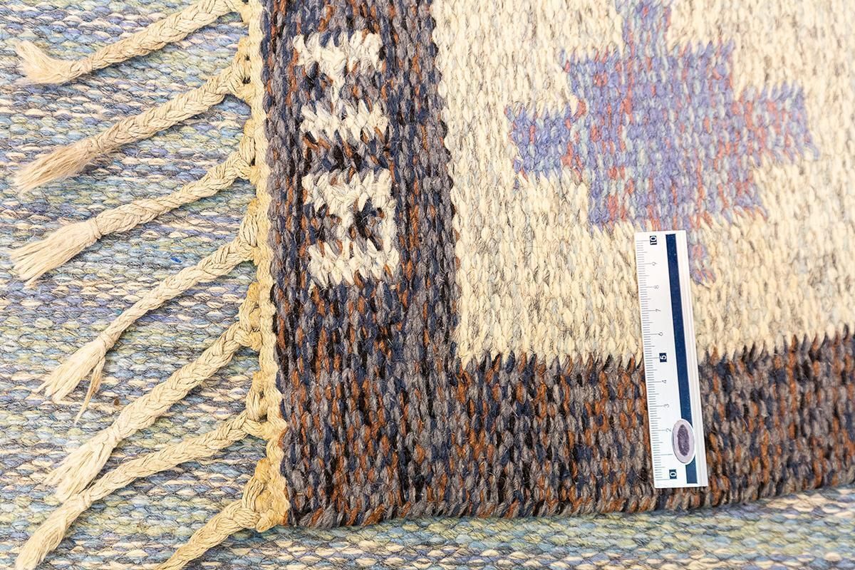 Nordic Rug Rollakan Swedish Signed Piece photo buy