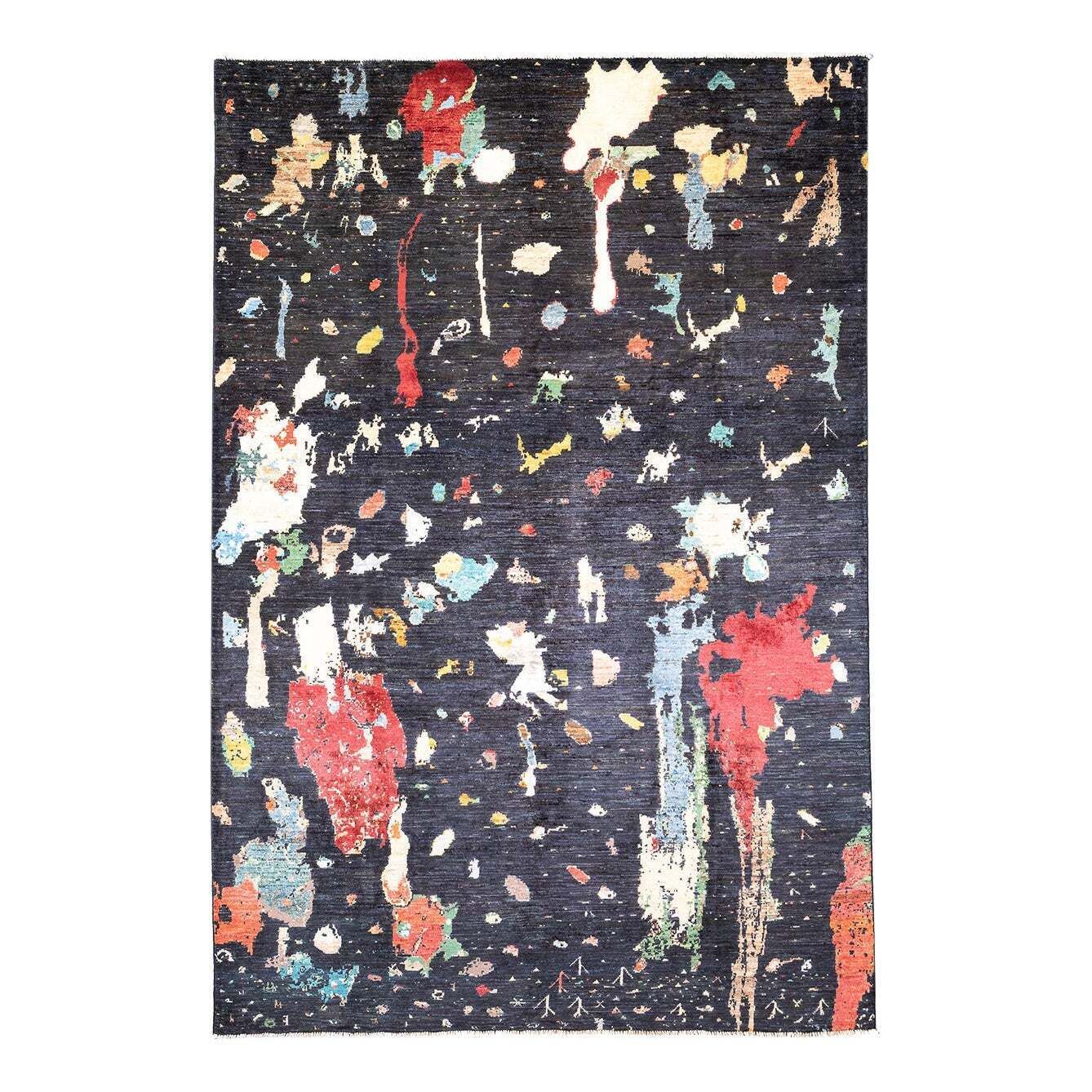 Contemporary Rug Yadan Harlequin Design