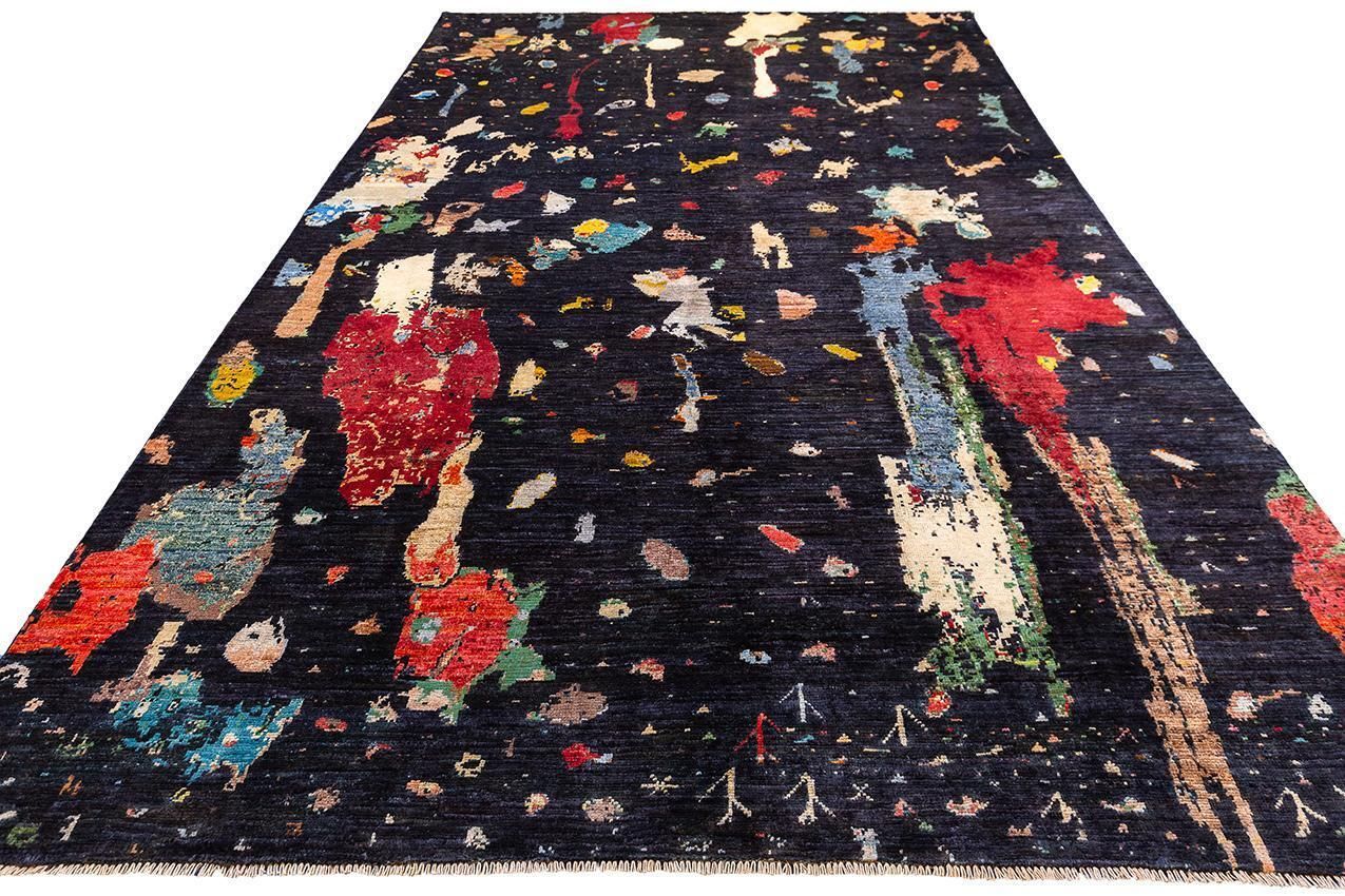 Contemporary Rug Yadan Harlequin Design photo furniture