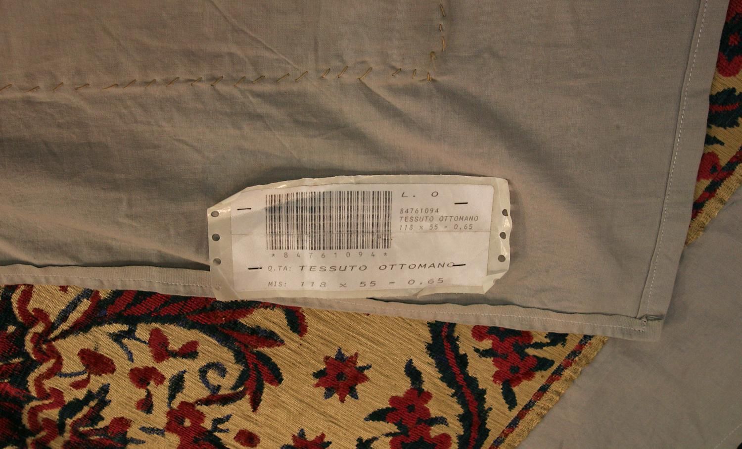 Antique Turkish Ottoman Beige Background Color Textile, 19th Century photo 2548.0