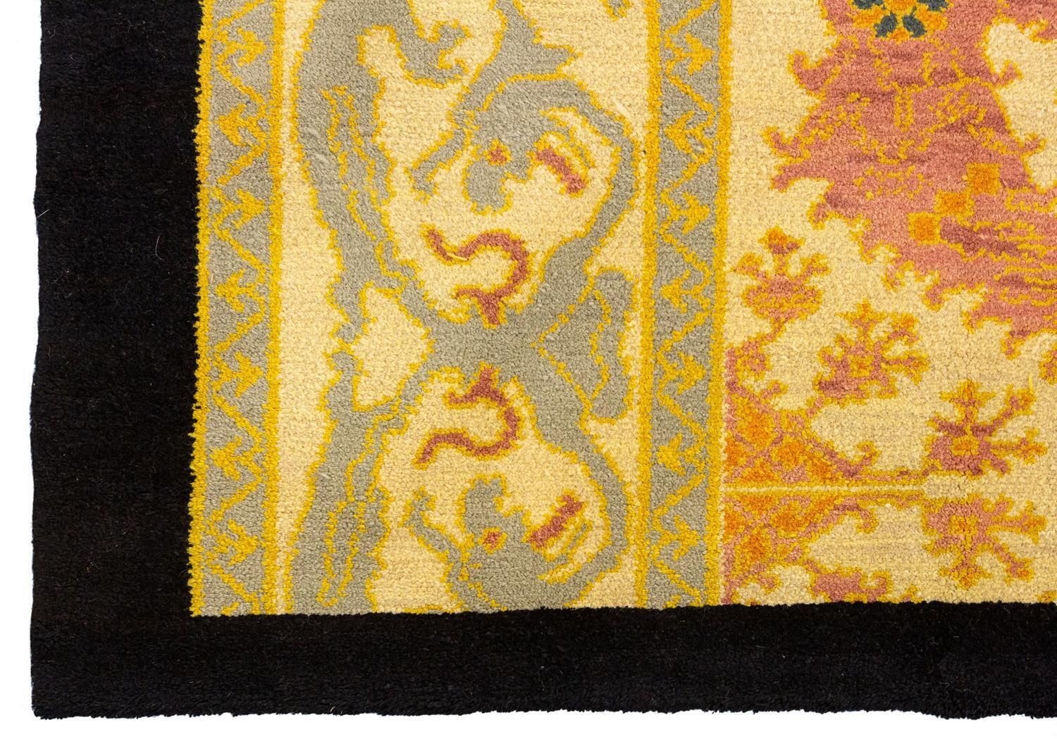 photo furniture Vintage Spanish Designer Rug Wool, 1950 1970