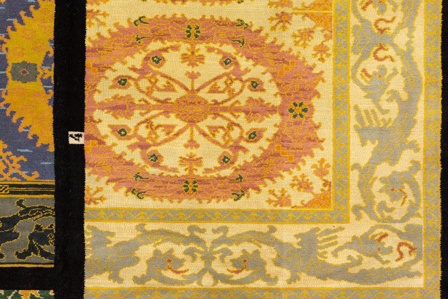 photo for sale Vintage Spanish Designer Rug Wool, 1950 1970