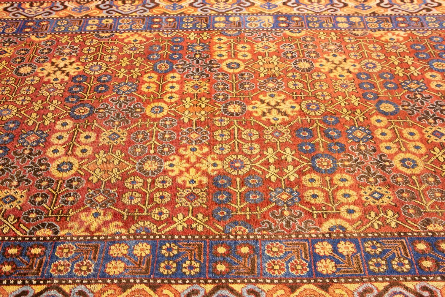 Antique Khotan Rug, 1800 1820 photo for sale