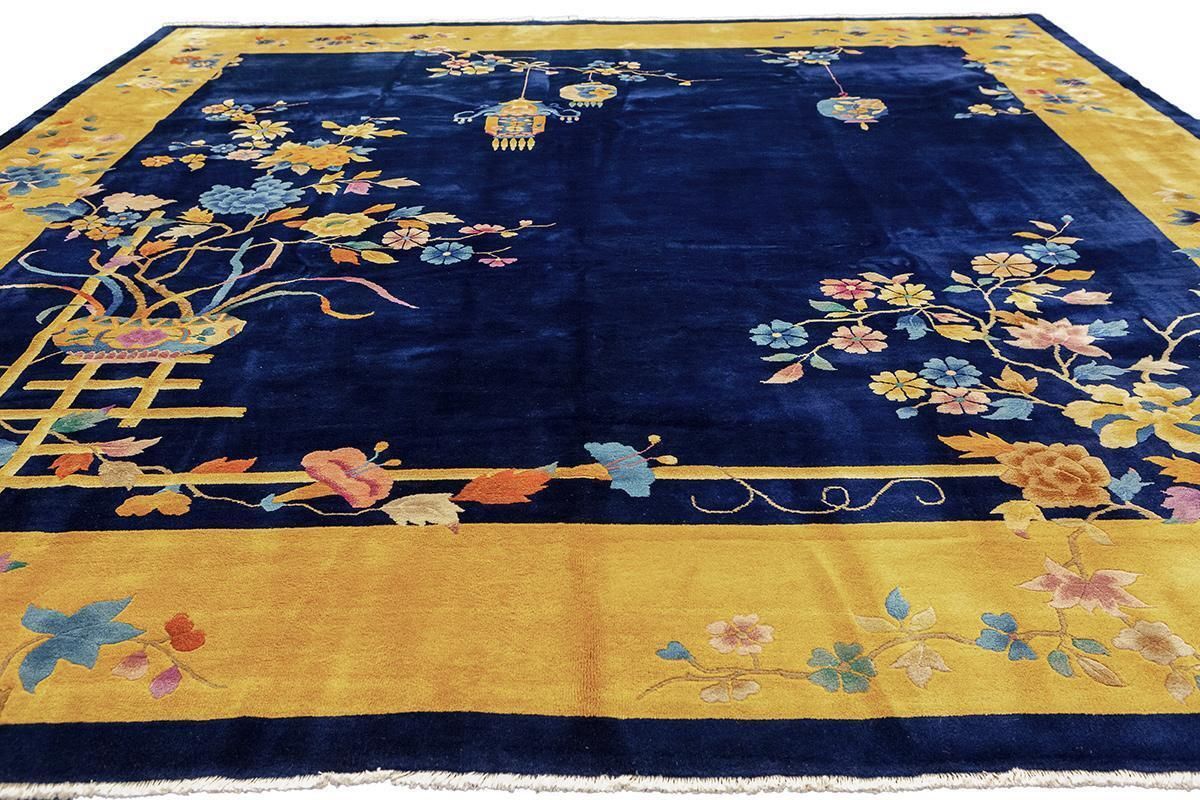 Chinese Art Deco Rug By Walter Nichols photo Textiles
