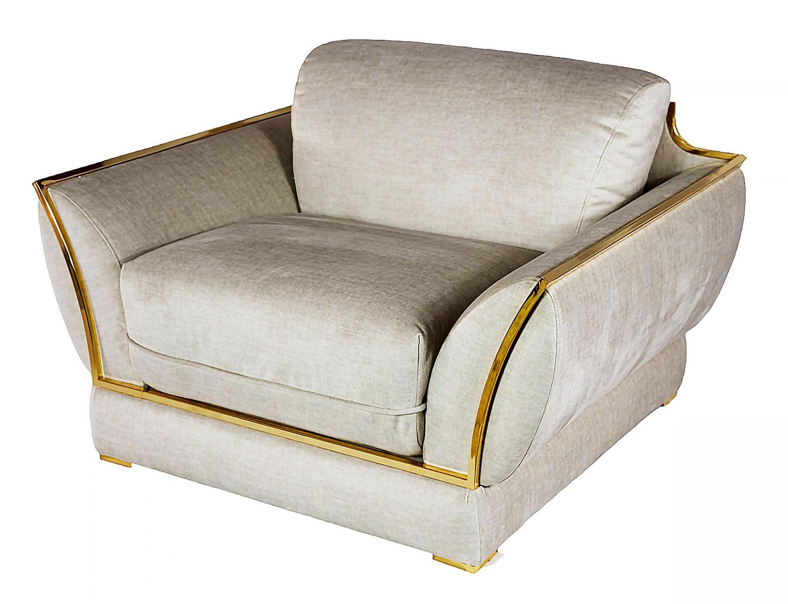 Pair Of Italian Armchairs In Velour And Gilt Metal By Alberto Smania, 1970's photo furniture