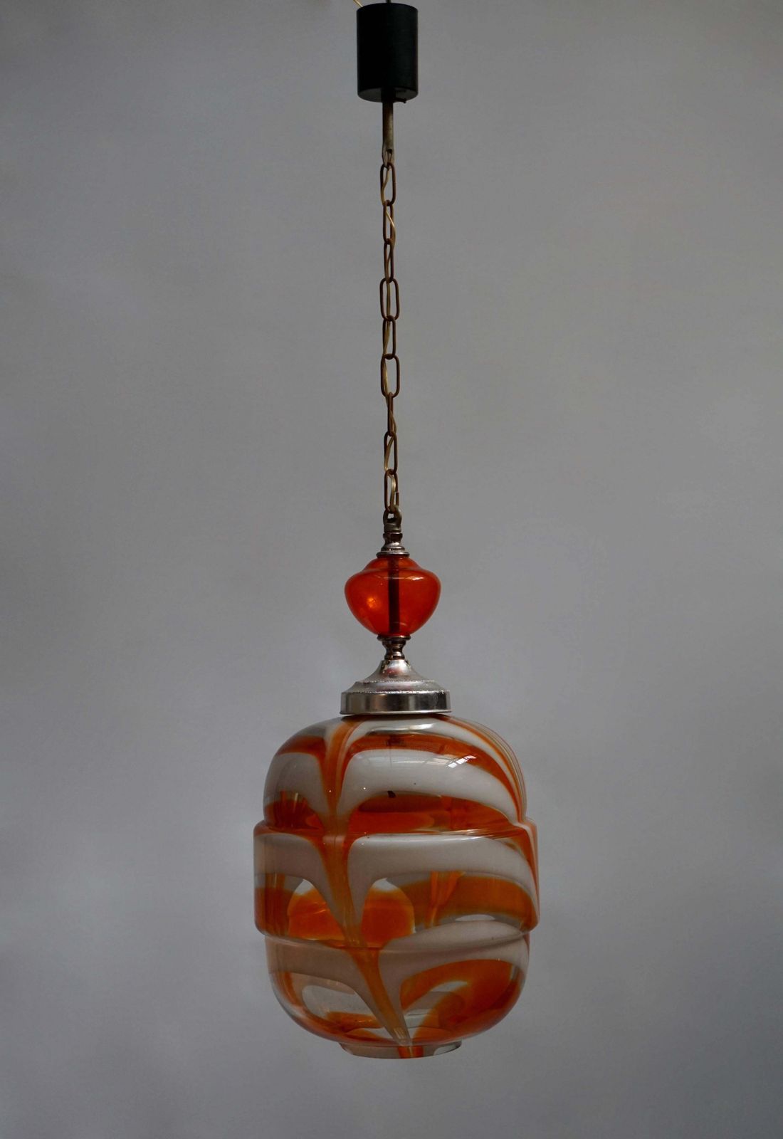 Murano Glass Pendant Light photo for sale