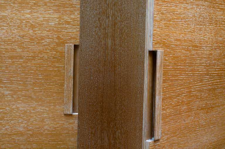 French Limed Oak Armoire photo buy