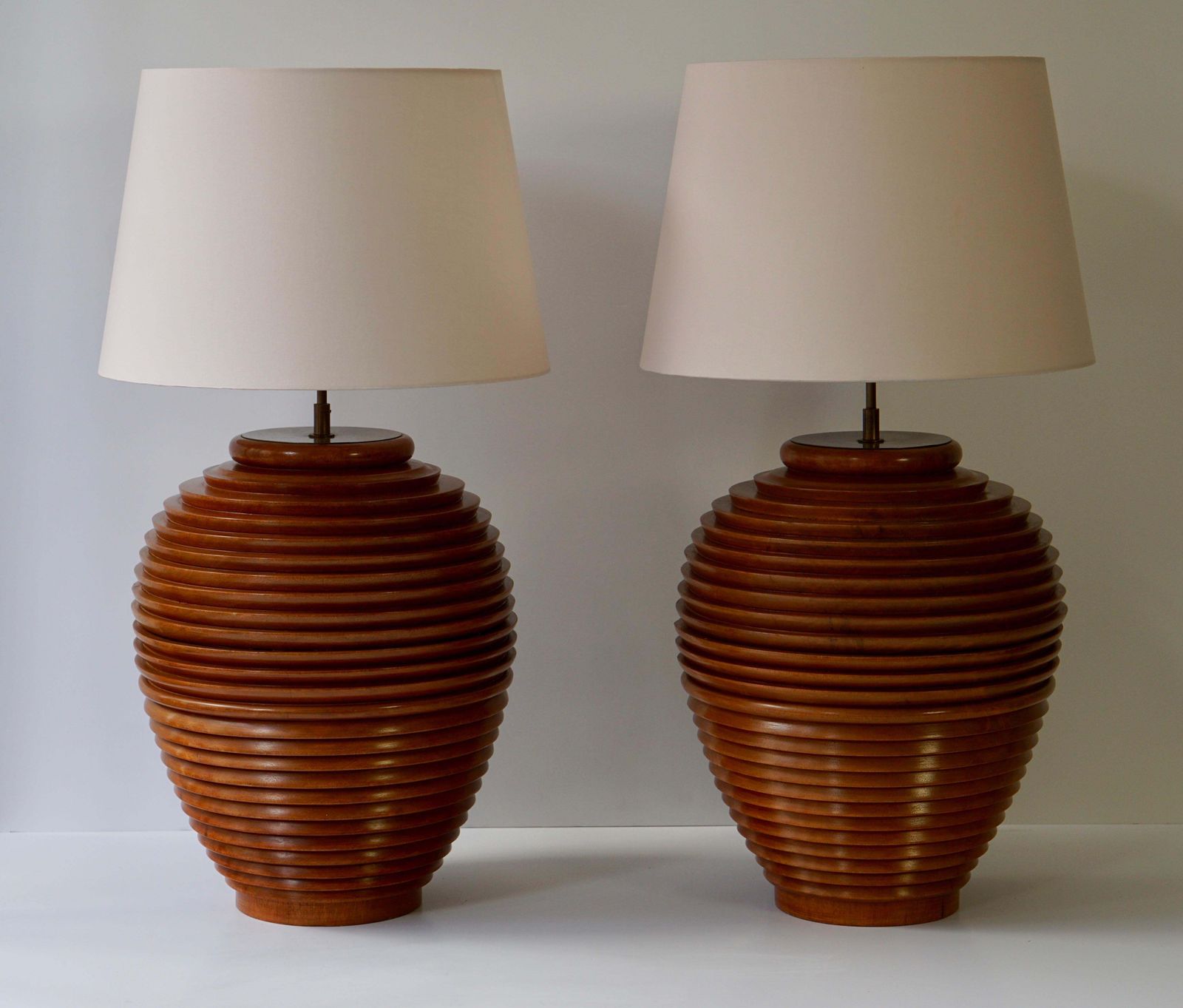 One Large Wooden Table Or Floor Lamp, Birma photo 2378.0
