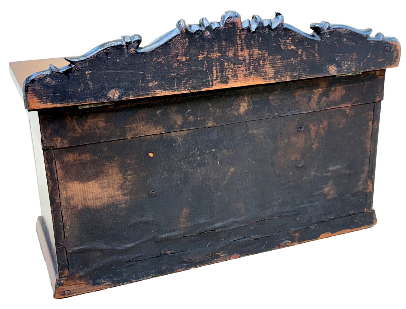 photo furniture Rosewood Regency Tea Caddy Miniature Sideboard (England, Circa 1835)