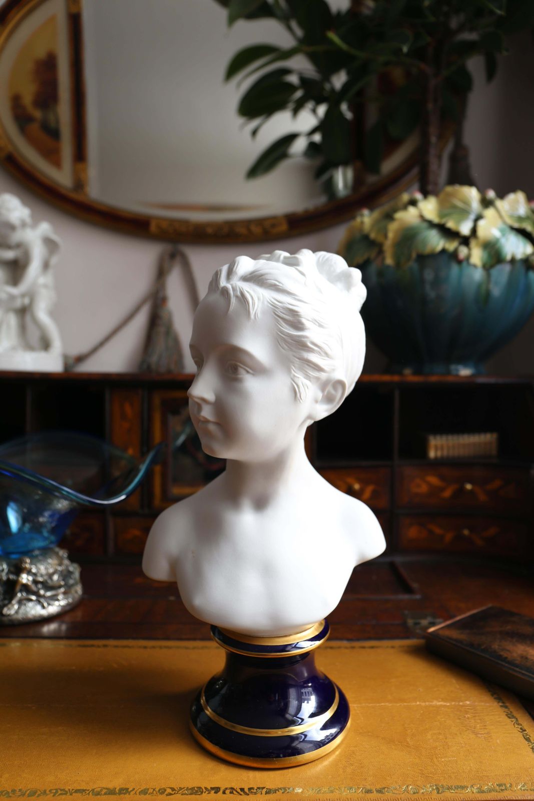 Camille Tharaud For Limoges Little Girl Biscuit Bust photo 1574.0