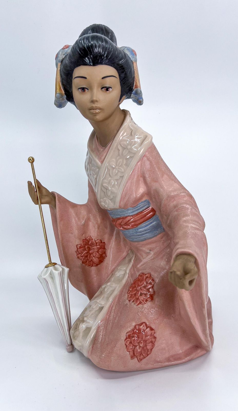 1359.0 Nadal Porcelain Japanese Geisha Figurine Made In Spain photo