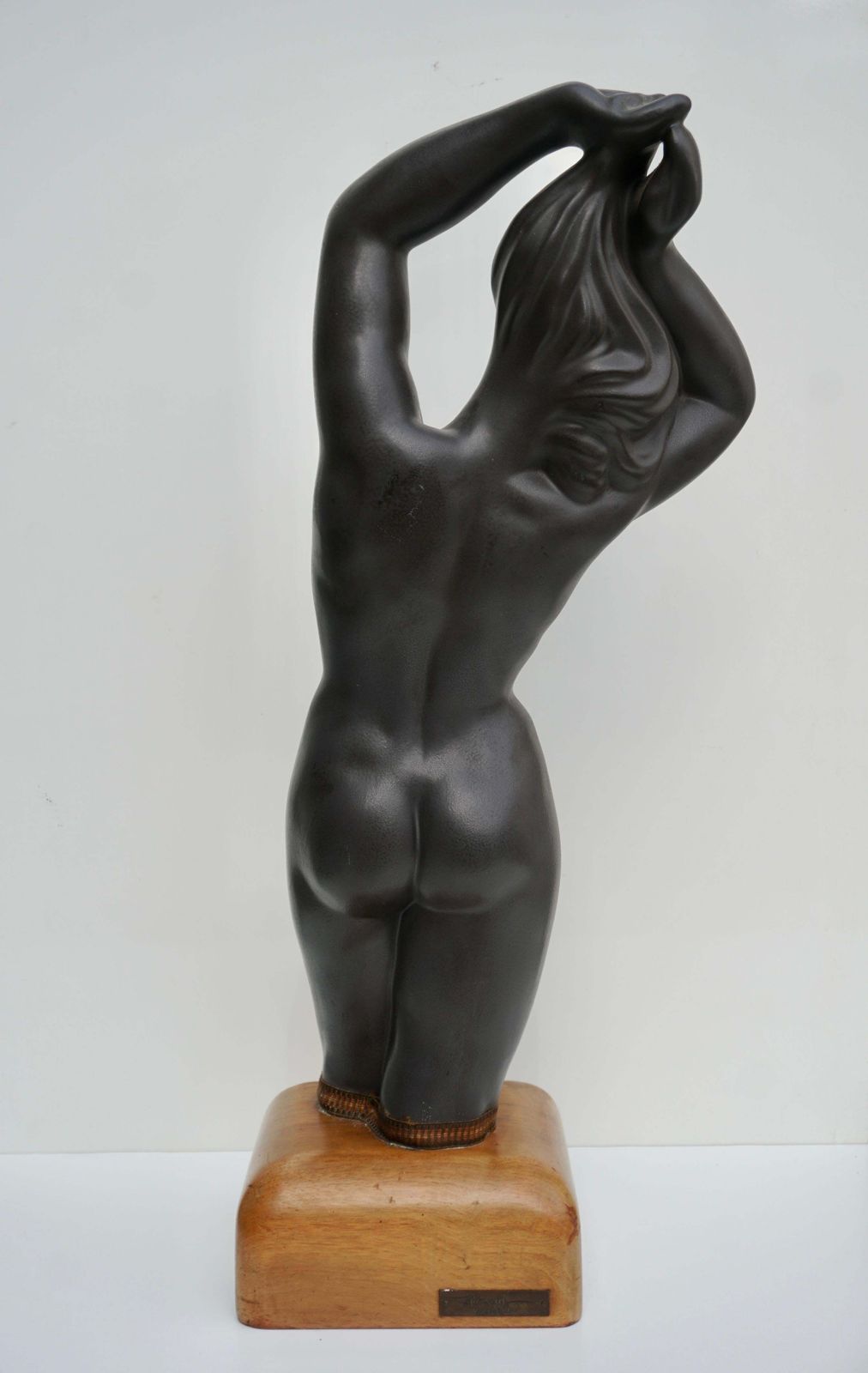 Louis Giraud Nude Ceramic Sculpture Vallauris 1940s photo for sale