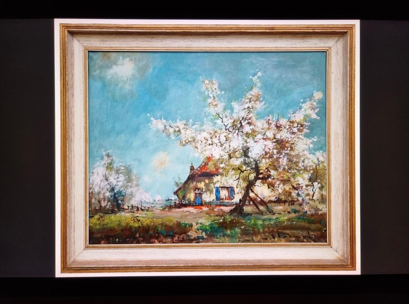 "The Spring Blossom" Painting By Pauwels photo Art