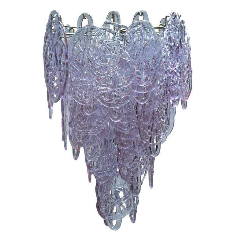 photo for sale Extra Large Chandelier By Carlo Nason Italy 1960s By Mazzega