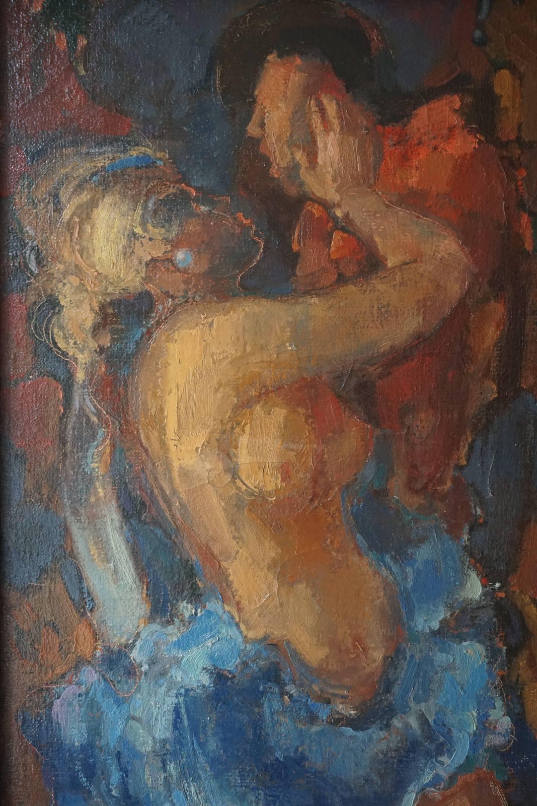 Oil On Canvas Painting, 1968, J Mijsbergen photo furniture
