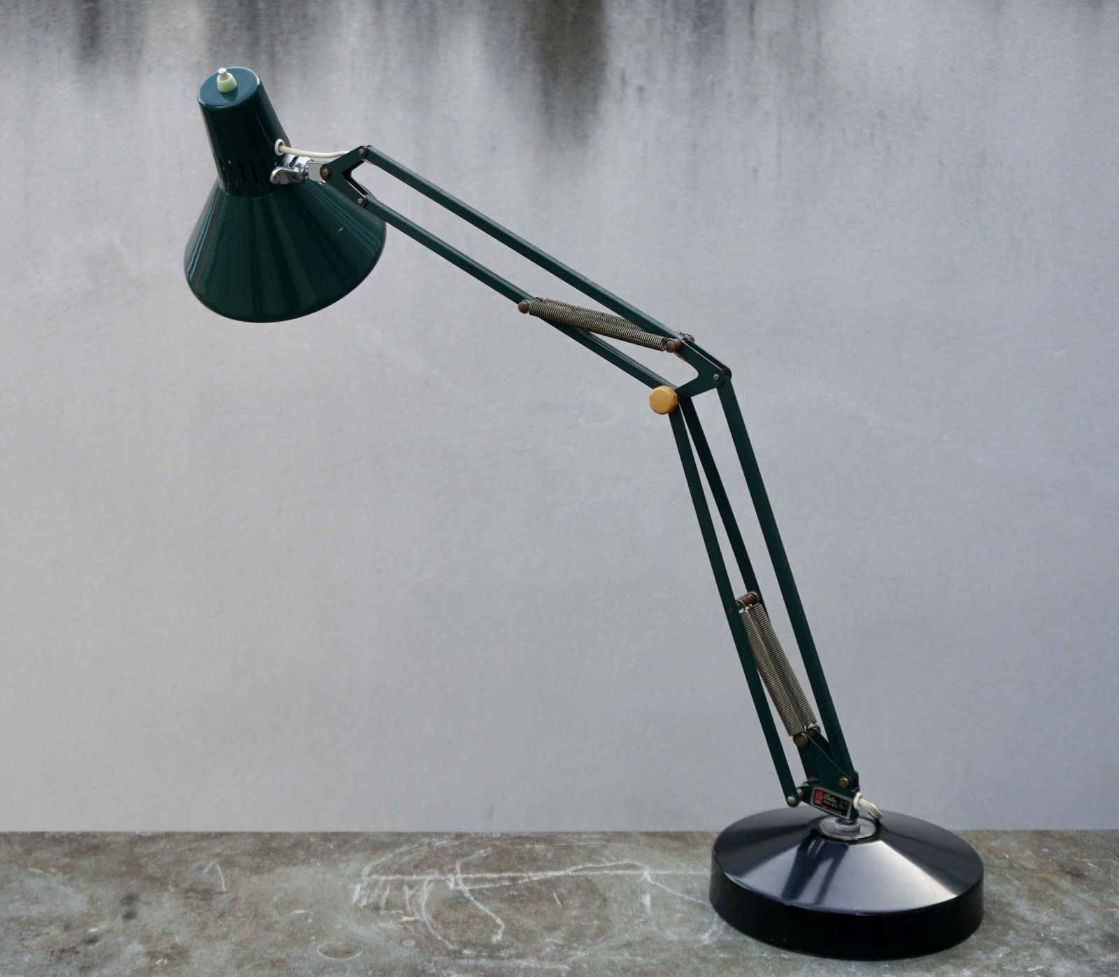 photo furniture Industrial Office Architect Desk Lamp By Ledu, 1970s, Made In Sweden