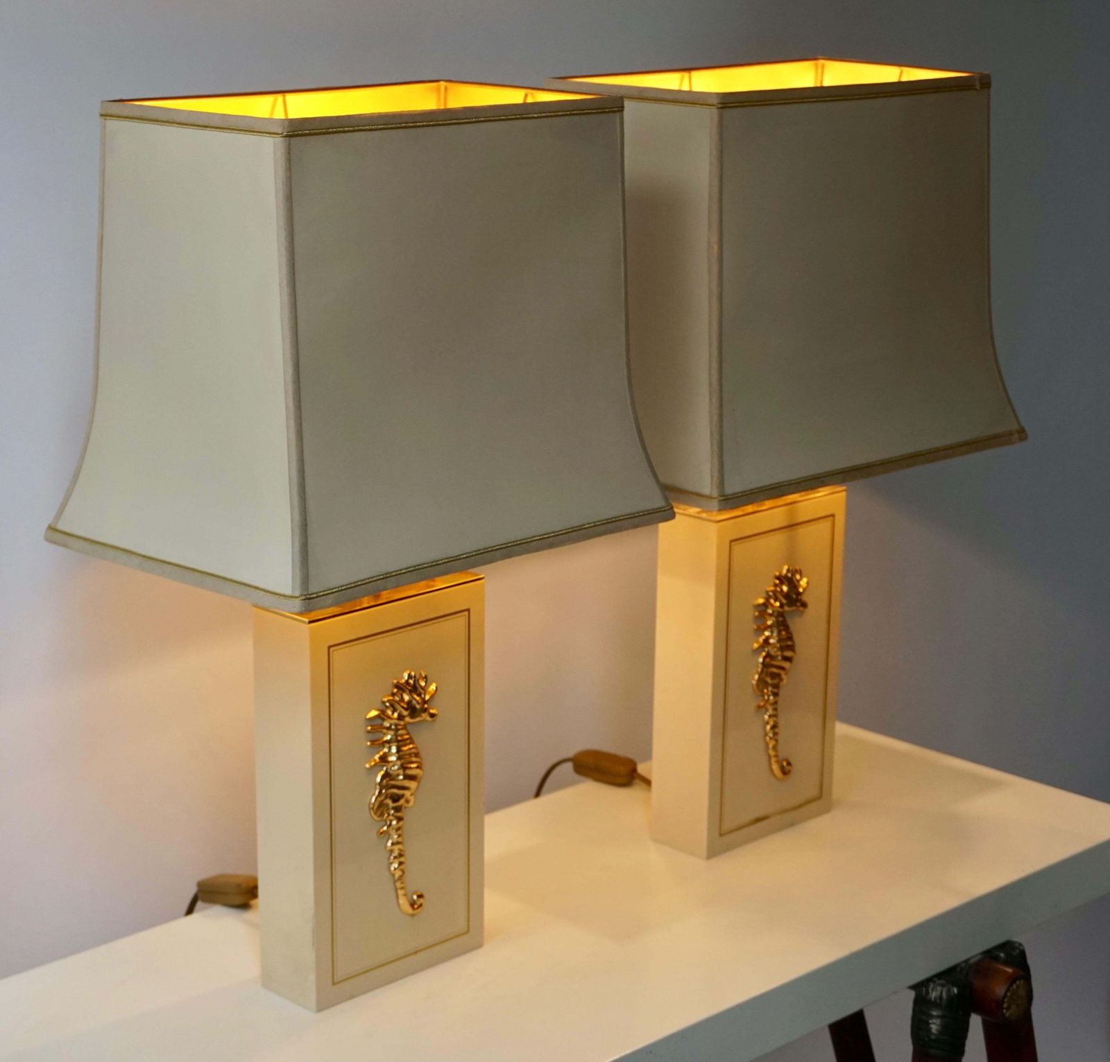 Sea Horse Set Of Two Table Lamps photo Lighting