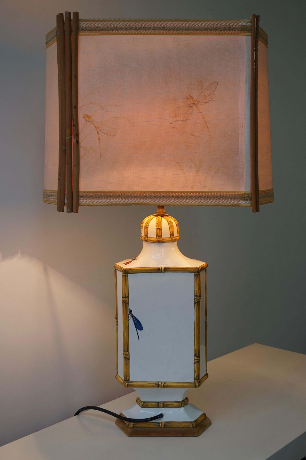 Art Nouveau Dragonfly Table Lamp photo 1486.0
