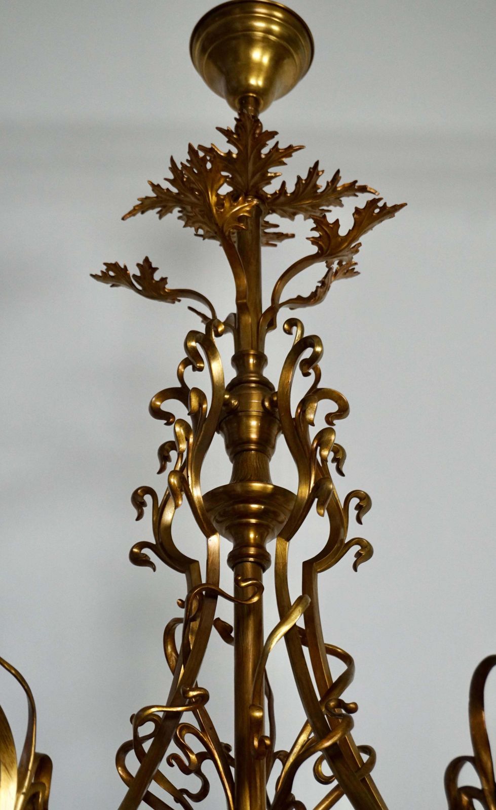 photo buy Large And Top Quality, Elegant & Exquisite 5 Light Art Nouveau Chandelier