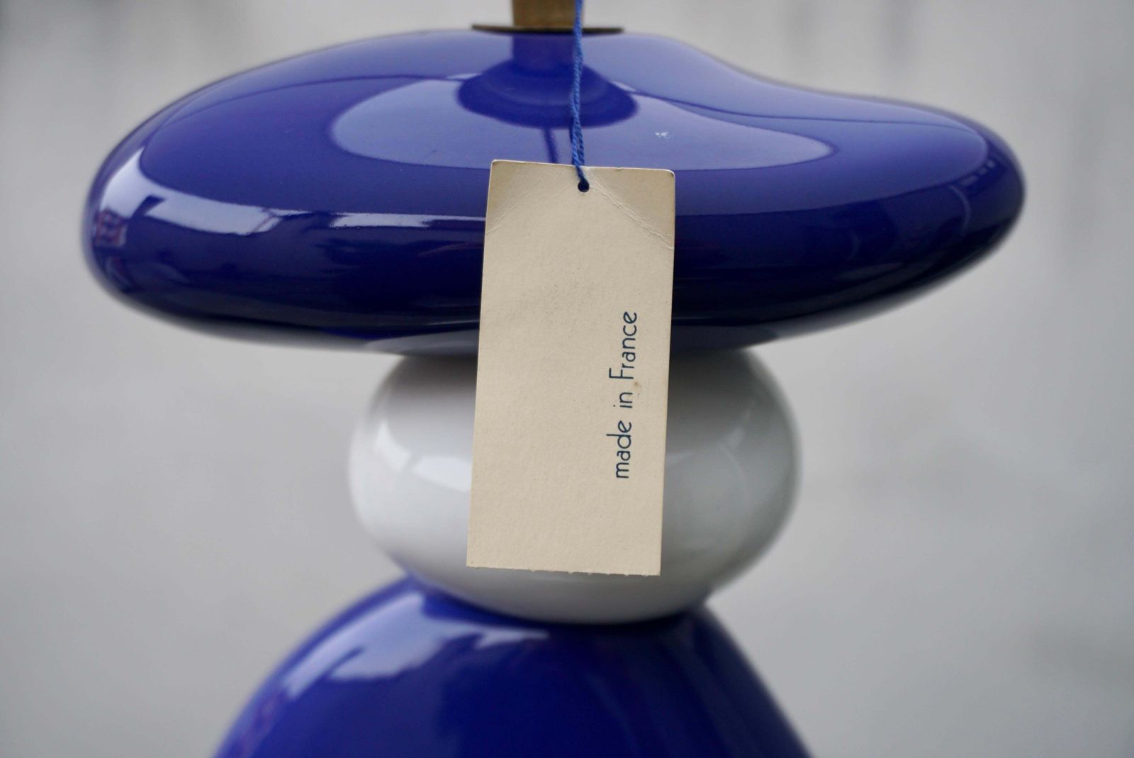 3567.0 Large Ceramic Lamp By Francois Chatain photo