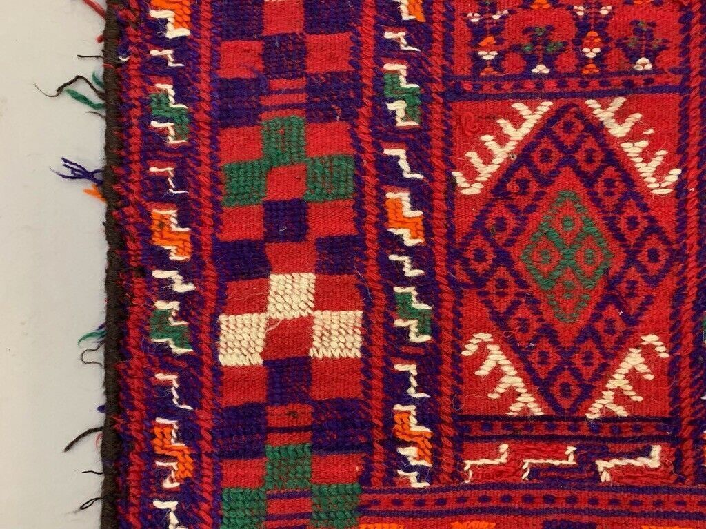 Small Vintage Turkish Kilim Rug 152x75 Cm Wool Kelim photo 175.0